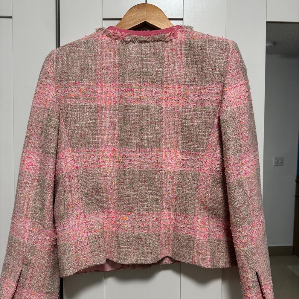 Brooks Brothers Pink Tweed Dress, Skirt & Jacket Set - Sizes 6 & 8 - Picture 2 of 13